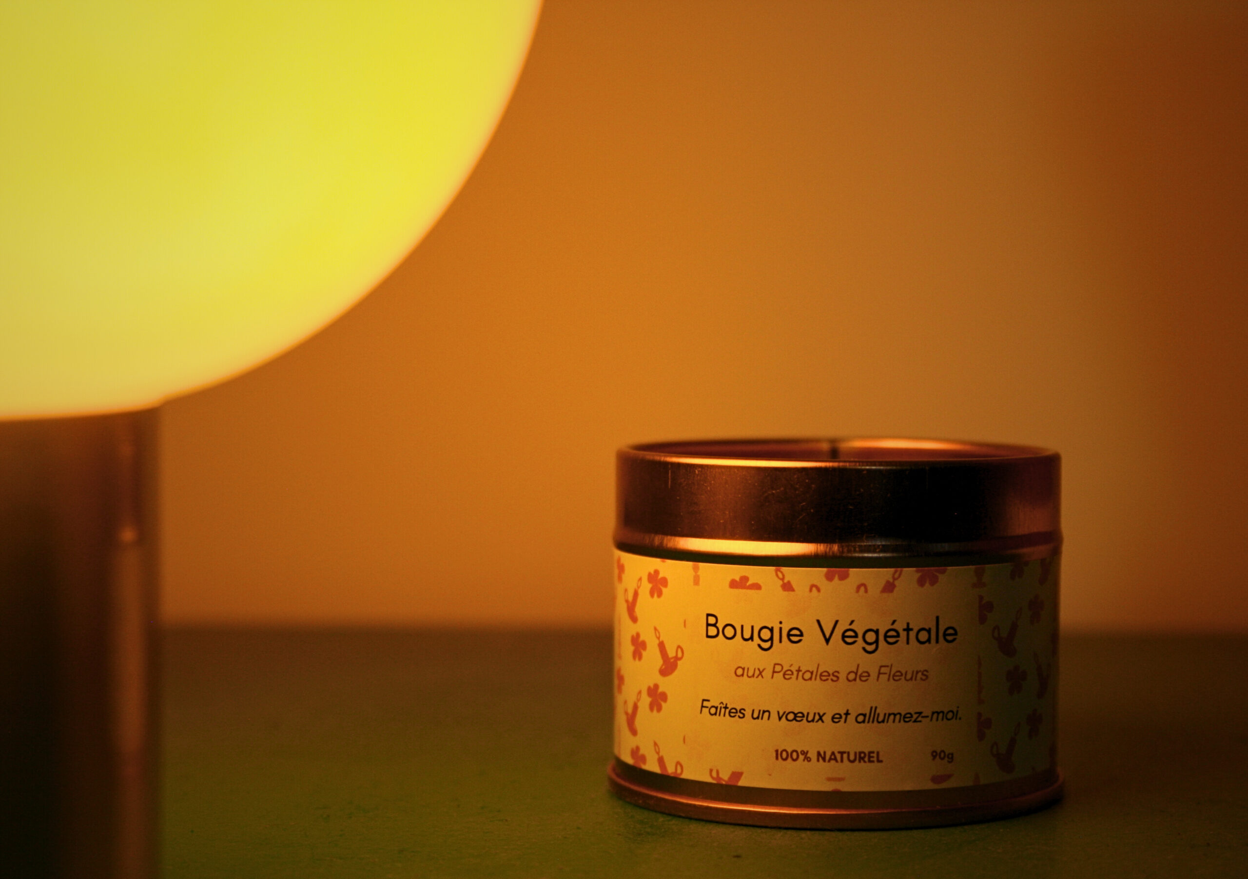 Bougie végétale – Ambiance cosy et chaleureuse