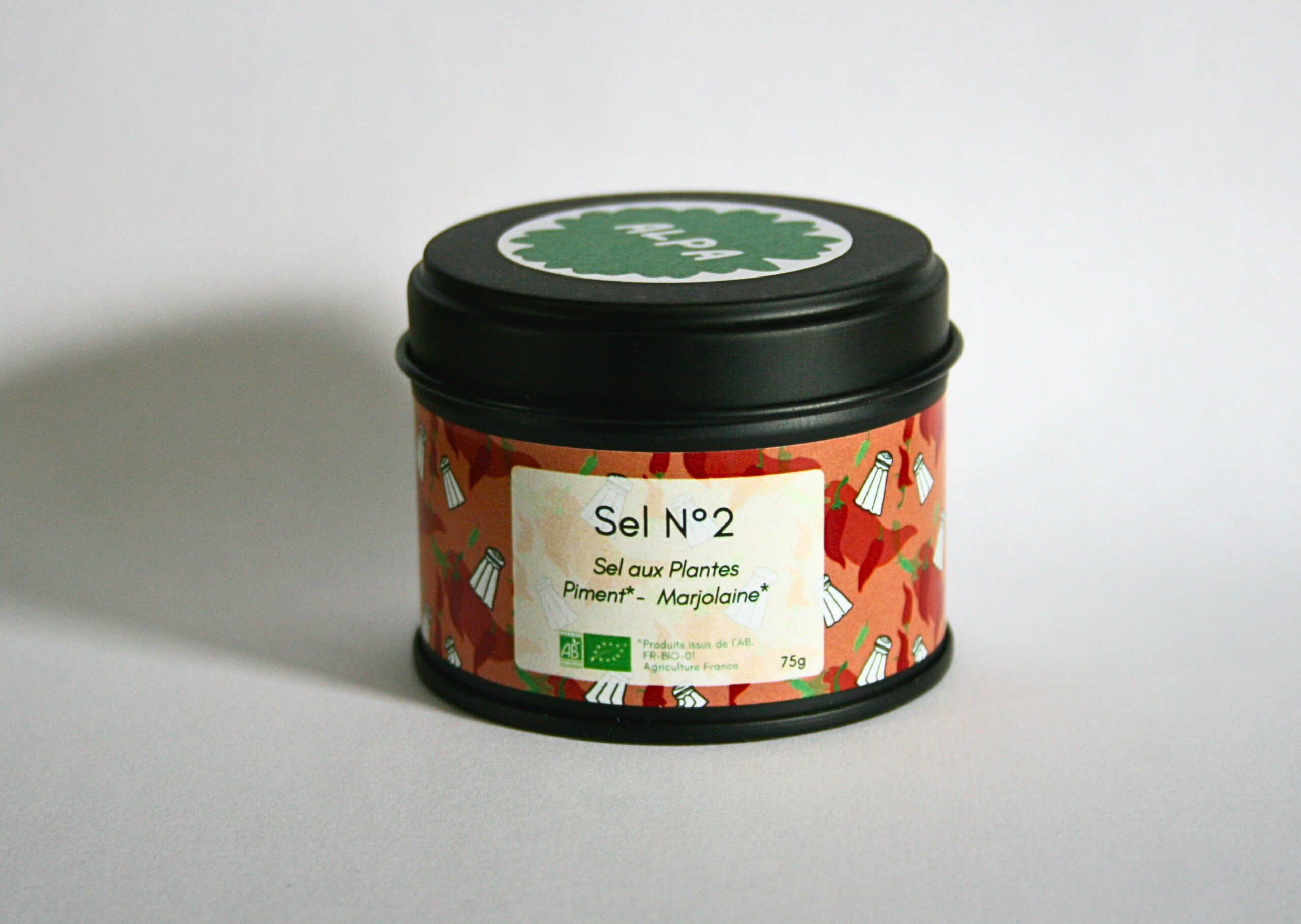 Sel N°2 au Piment de Cayenne et à la Marjolaine