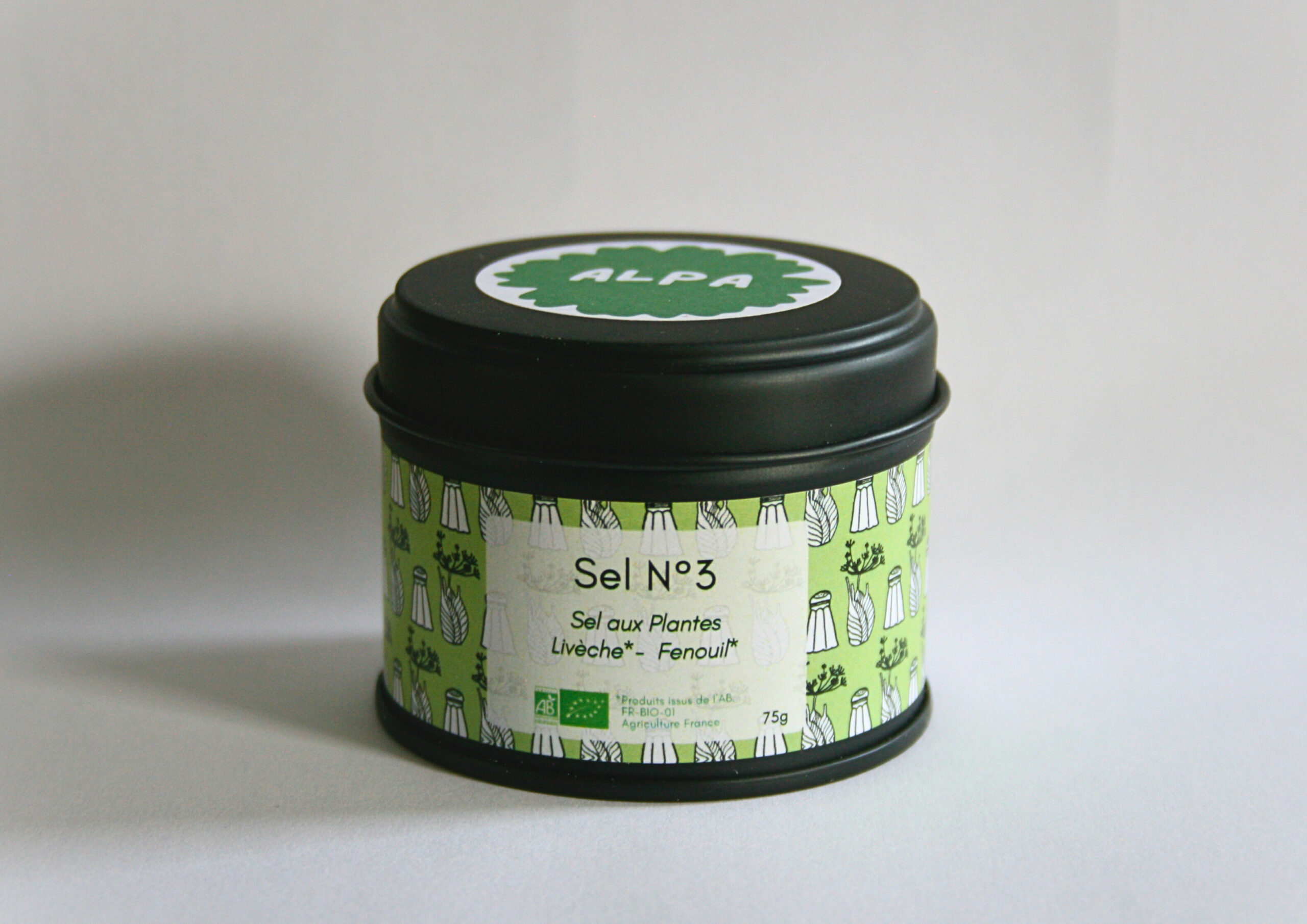 Sel N°3 à la livèche et au fenouil