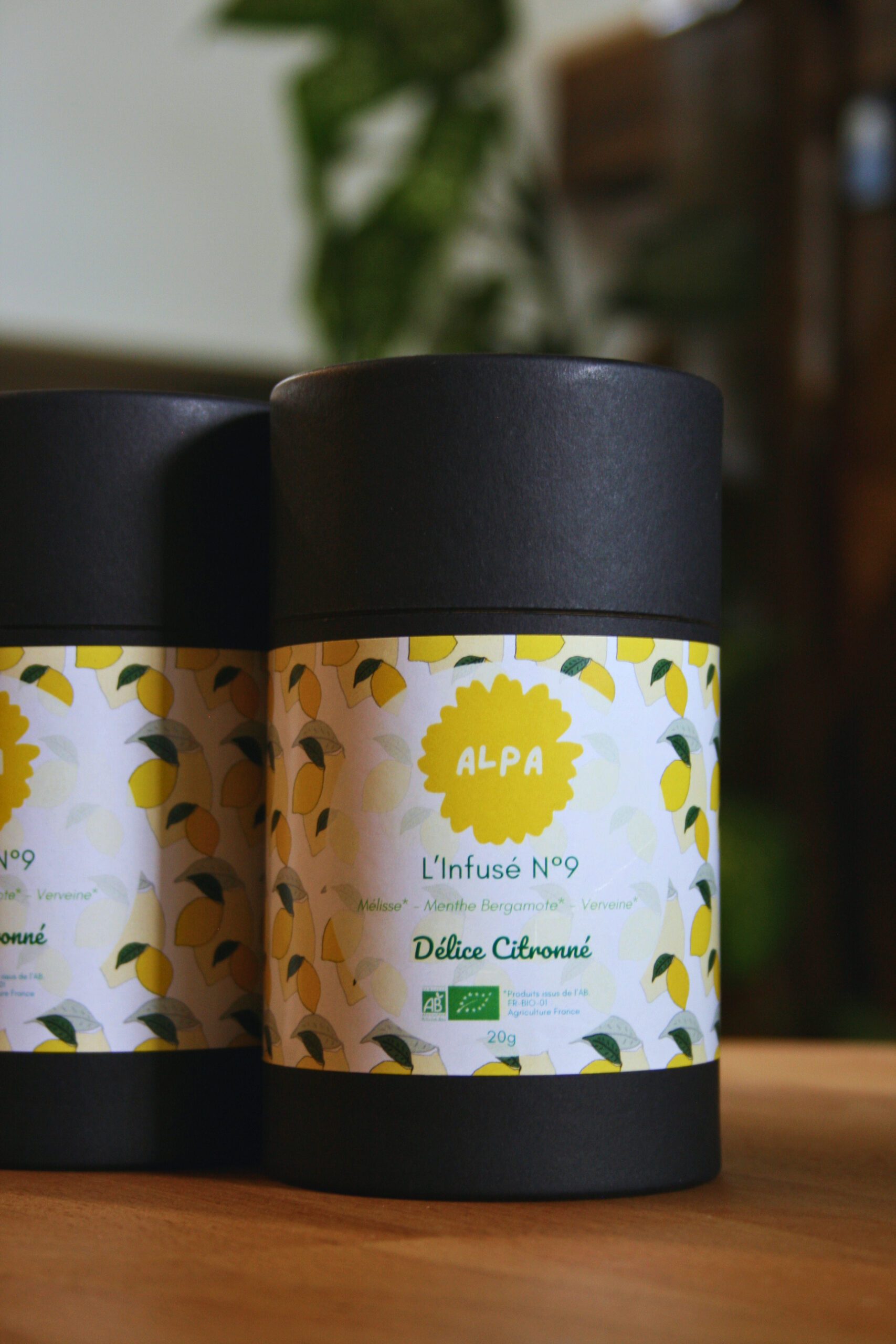Infusé N°9 – Délice Citronné en boîte kraft